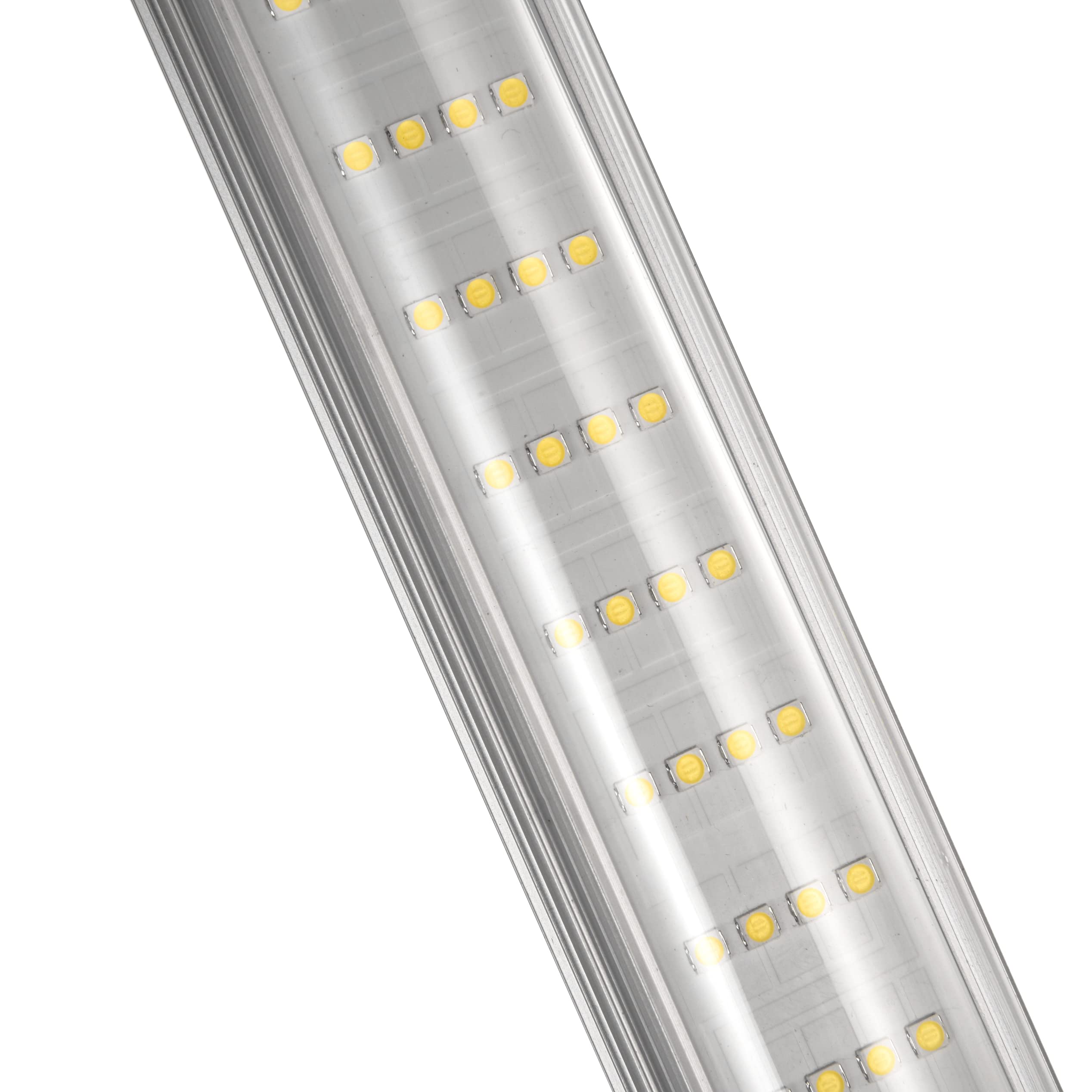 HeroLED Barra de cultivo. Luminaria LED para plantulas, esquejes, propagación o como apoyo luminico en habitacion de cultivo. 54cm x 2,6cm x 3,7cm. (crecimiento y floración). (6600K, LED42W)