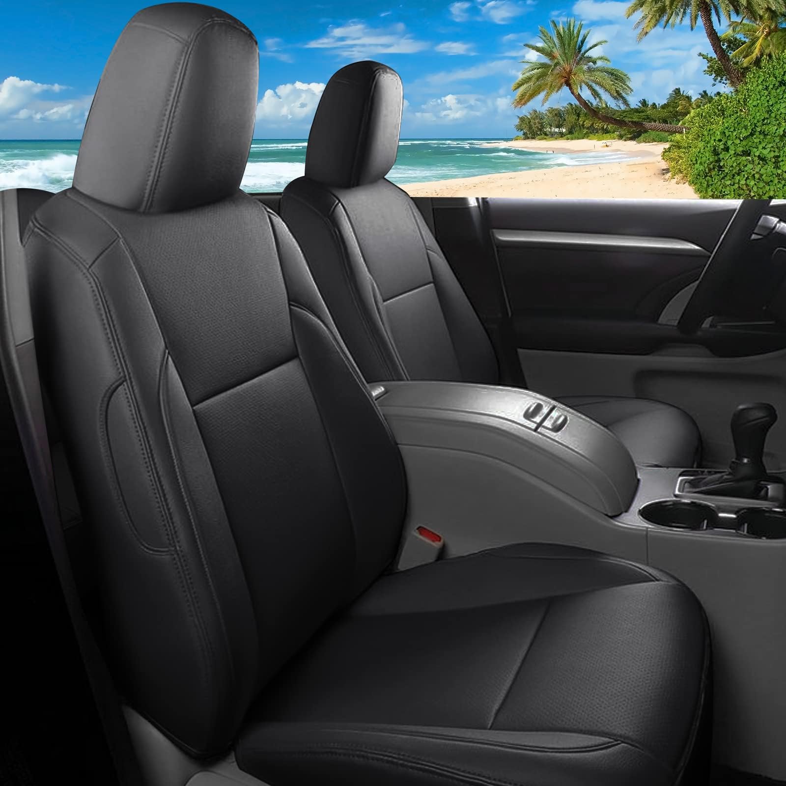 IKABEVEM Custom Fit Seat Covers (2014–2019, 8 Seats)