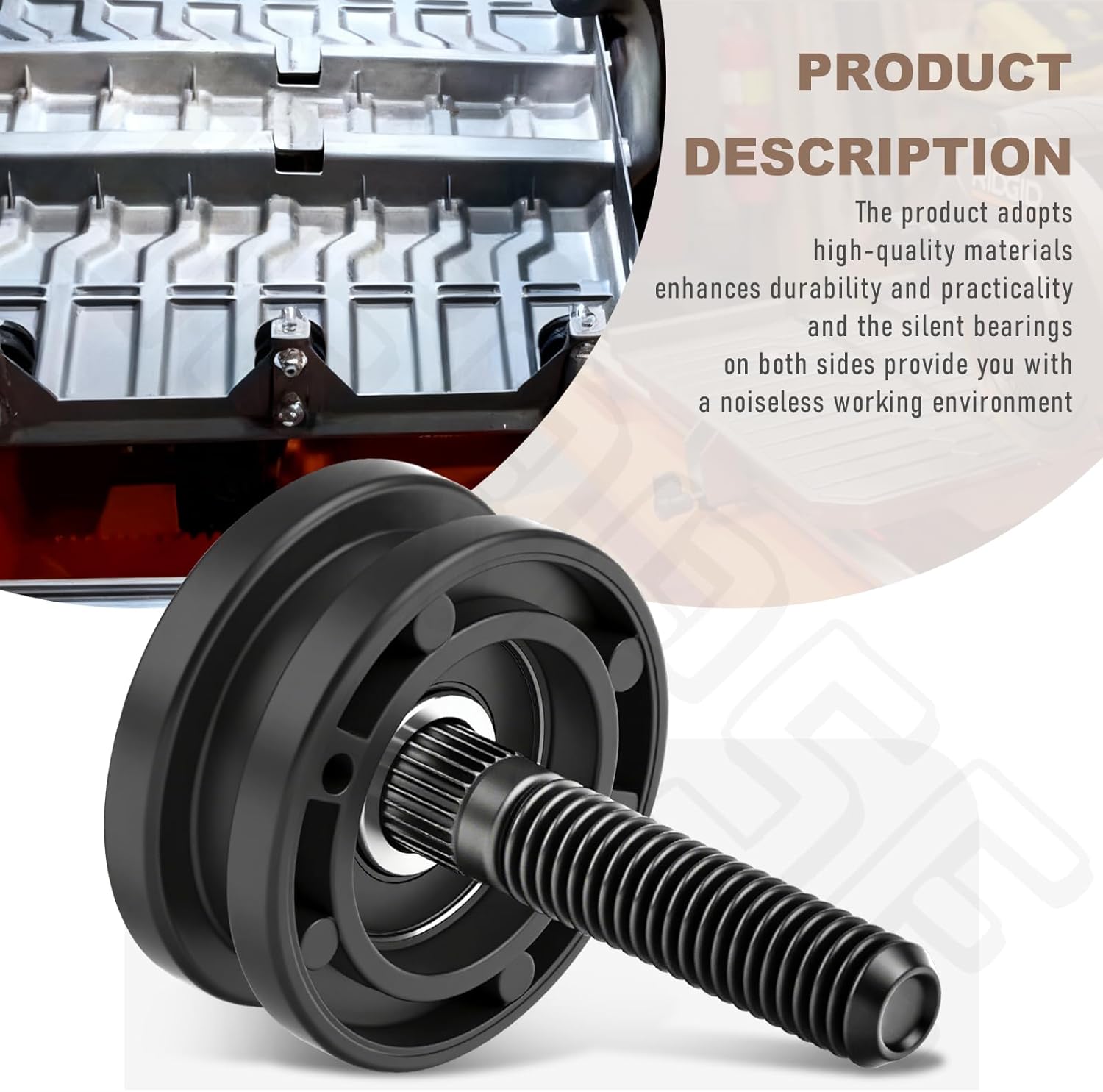 305784005 305784001 Tile Saw Roller Assembly for Ridgid 7" Tile Saw and Ryobi DT180EVO Saw, Fits Models R4030, R4030S, R4031, R4031S, R40311 - Replaces 089041054704 306784001 524820001