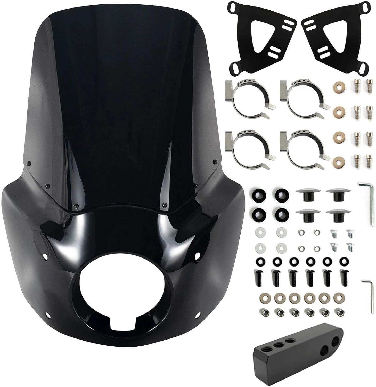 フェアリングアクセサリー オートバイ フロントガラス付きフェアリング