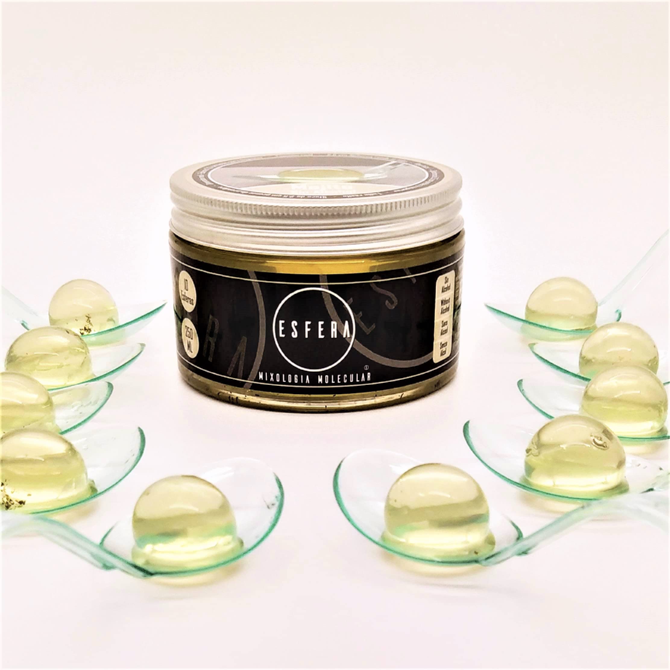 Esfera Mixologia Molecular Spherifications Cocktails Set Gin Geschenkset Cocktails Box 5 Premium Aromen Gourmet Geschenkset Männer Cocktail Mix Set