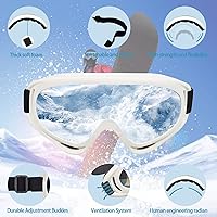 Vista 4 de Ski Goggles Snow Snowboard Goggles for Adult Men Women Youth Teens Kids Boys & Girls Winter Snow Sports Goggles