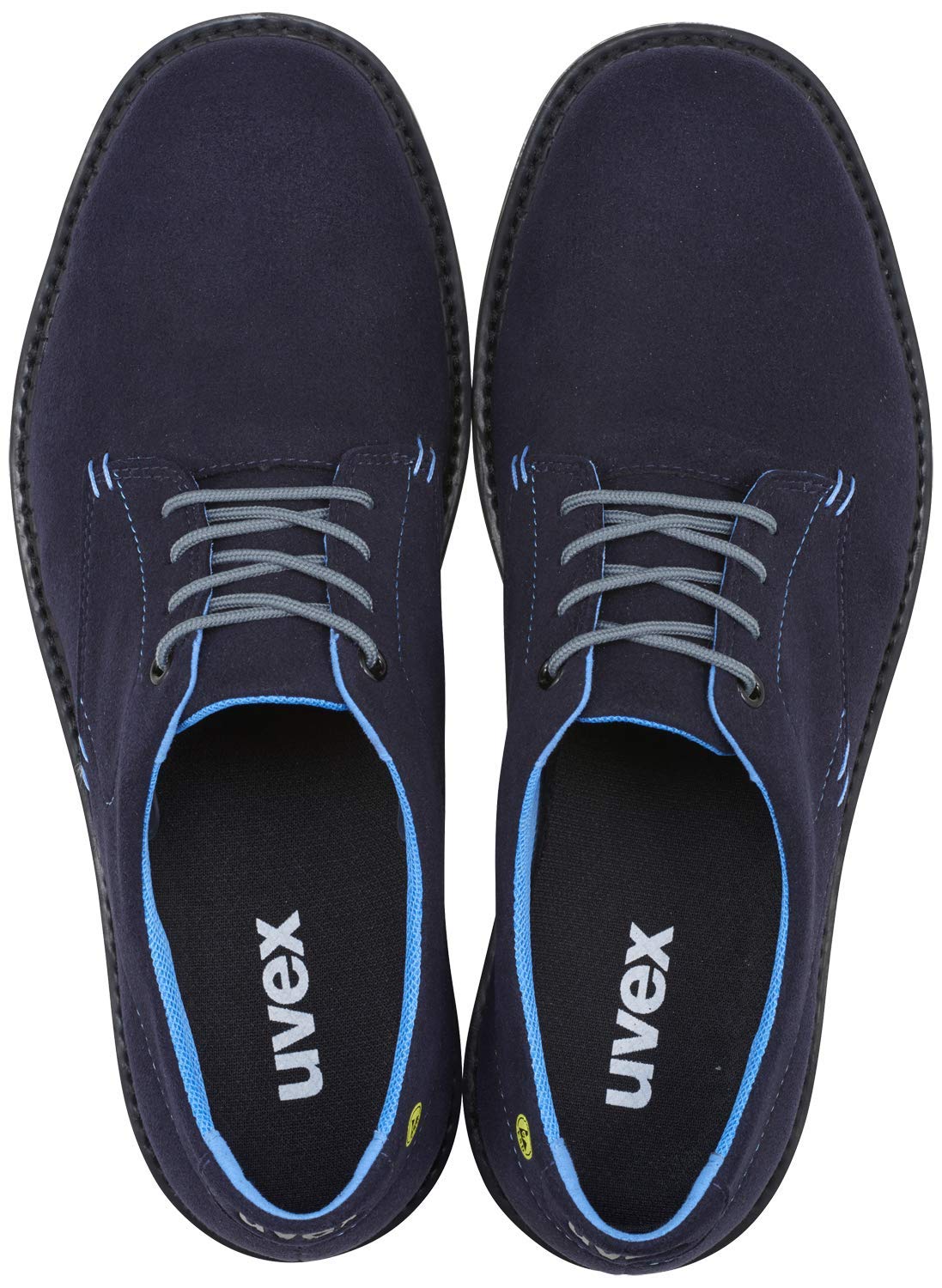 Uvex 1 Business - Sicherheitsschuhe S3 SRC ESD - Blau/Grau