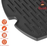 KEESHA 7583 Remplacement de grindle pour Weber Q200, Q220, Q2000, Q2400 Grills à gaz, BBQ Accessoires pour Weber Q200 Series Grills, insert de glissade 96000 396001 566001 566002 566014