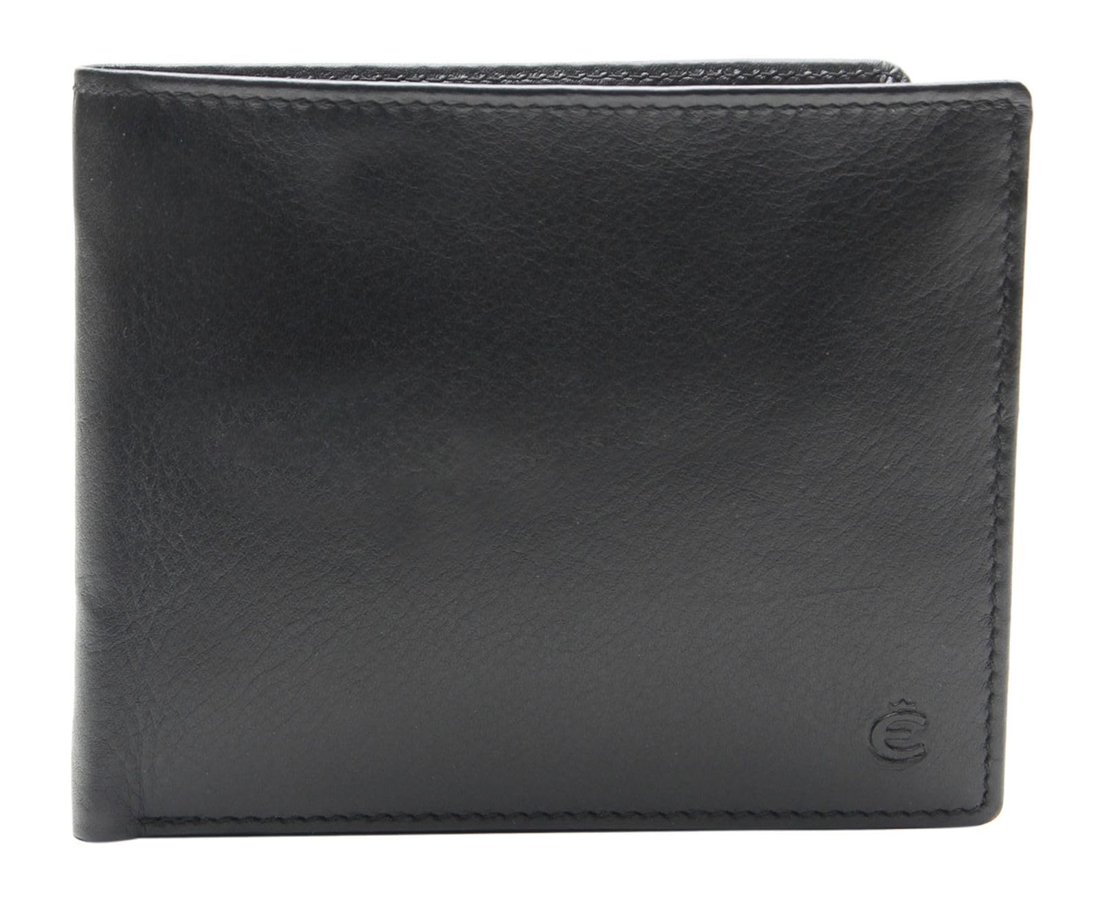 Esquire Compact Geldbörse Leder 12 cm