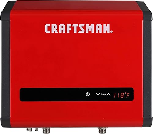 Miniatura 9 de CRAFTSMAN Calentador de agua eléctrico sin tanque de 24 kW, 240 voltios, 3.74 GPM, tecnología auto-modulante multiaplicación para toda la casa, agua