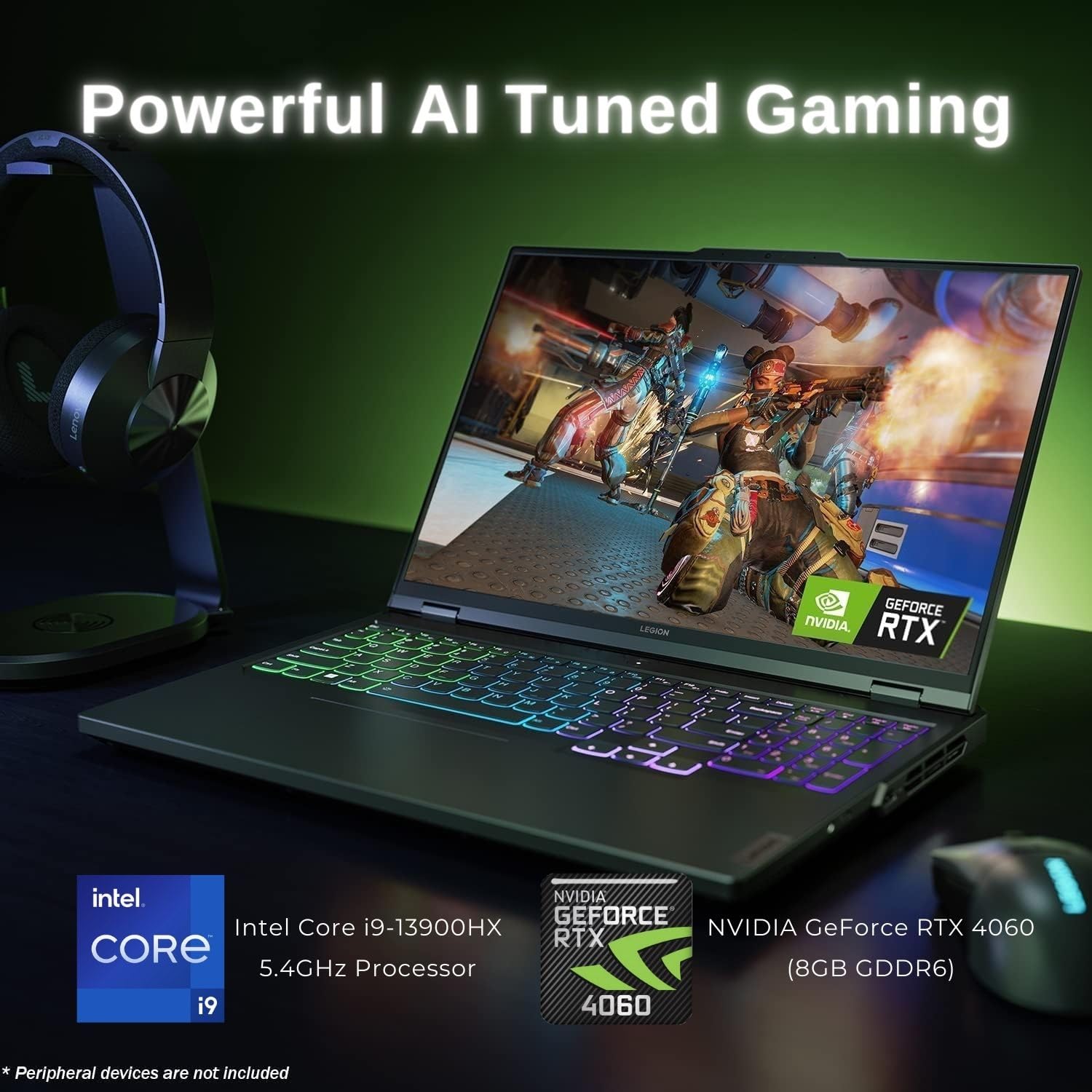 Amazon.com: Lenovo Legion Pro 5 16IRX8 RTX 4060 Gaming Laptop, 16 