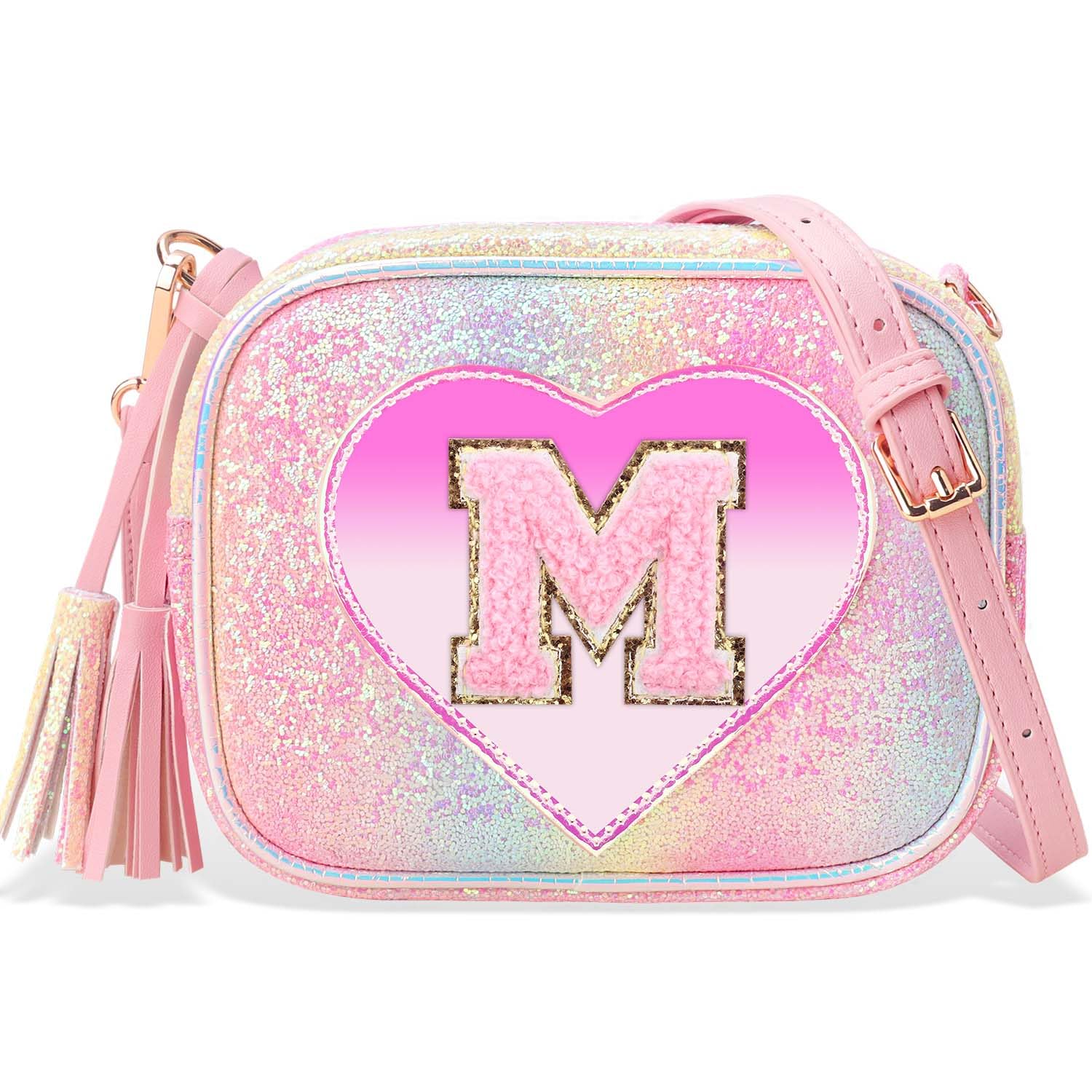 Purse Gifts for Little Girls - Kids Heart Purse Cute Crossbody Bag Teens Girls Birthday Gift