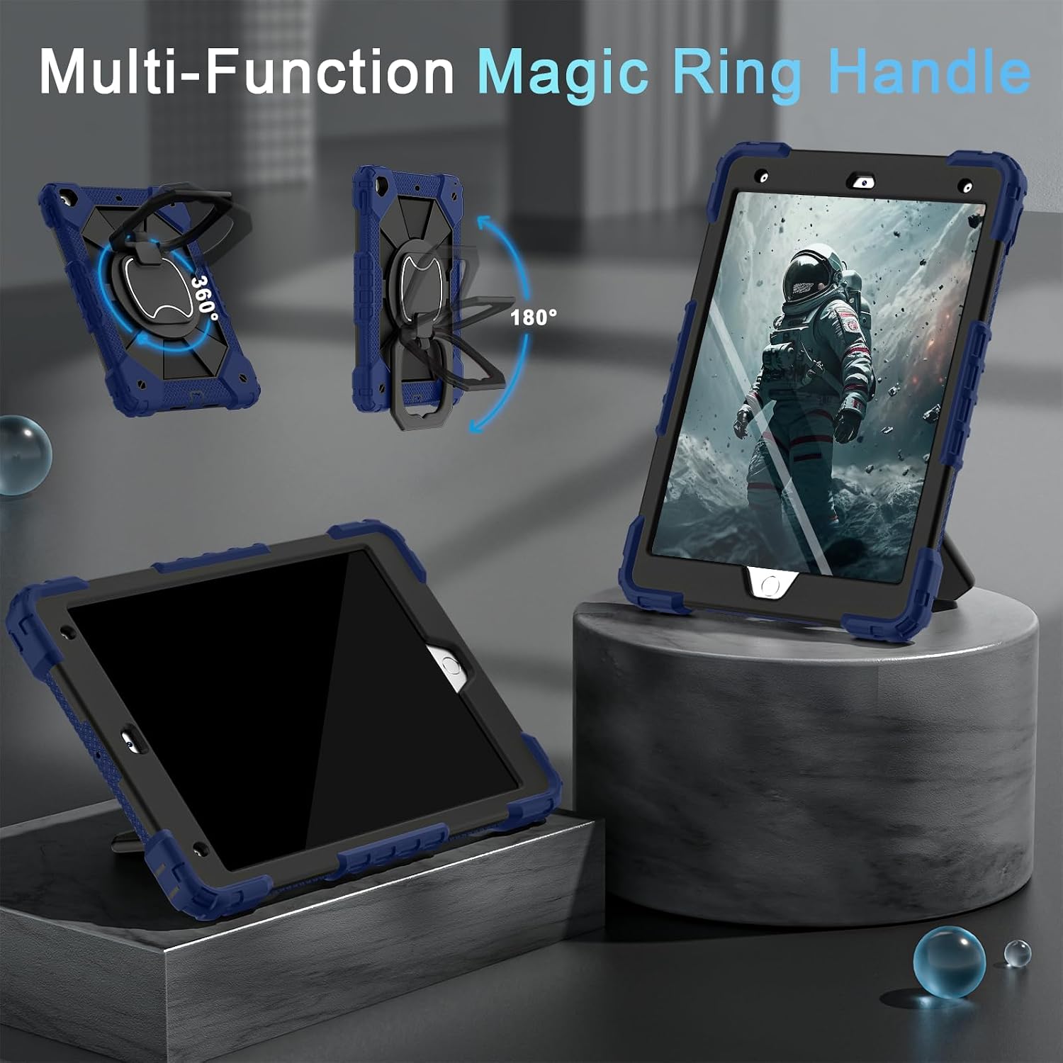 Scnioy Case for iPad 9th Generation iPad Case 9th 8th 7th Generation 10.2" image 3