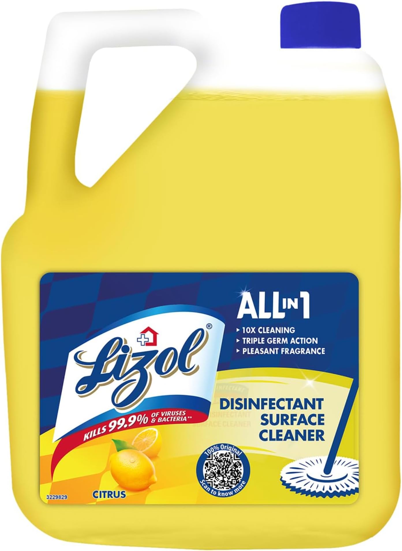 Disinfectant Surface Cleaner, Citrus - 5 L
