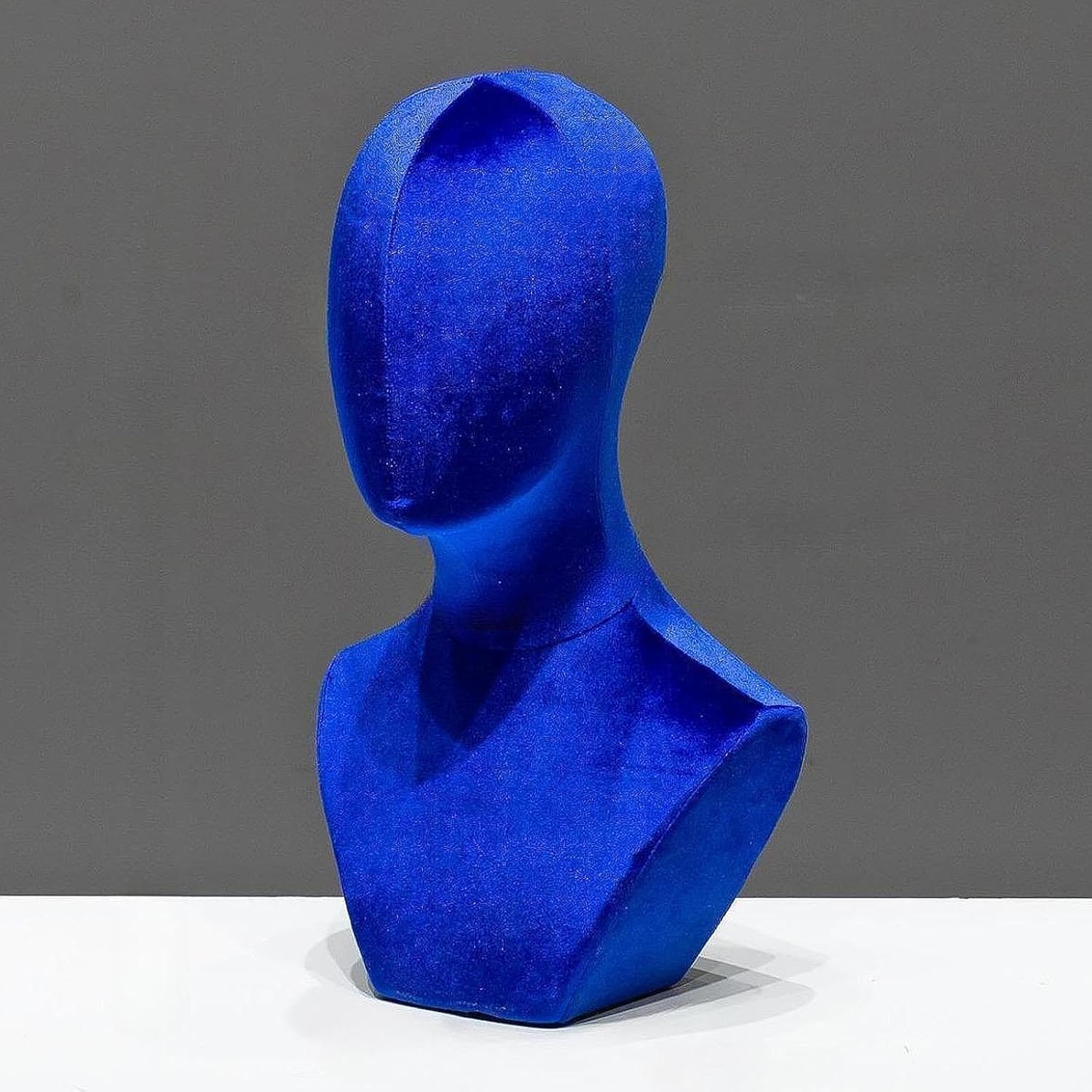 Mannequin Head for Displaying And Accessories, Dark Blue