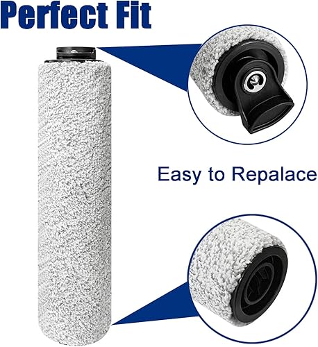 Miniatura 3 de Rodillos de cepillo de repuesto y filtros HEPA para Tineco Floor One S3  iFloor 3, aspiradora inalámbrica en seco y húmedo, 2 rodillos de cepillo, 2
