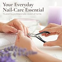 Vista 7 de Cortador de Cutículas Profesional de Acero Inoxidable Alicates de Cutículas con Cuchillas Afiladas y Doble Resorte Cortaúñas de Cutículas