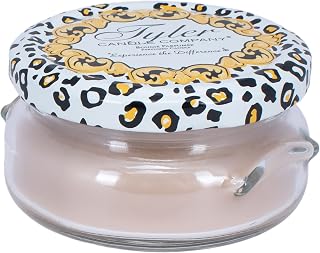 Tyler Glass Fragrance Candle 3.4 Oz,High Maintenance