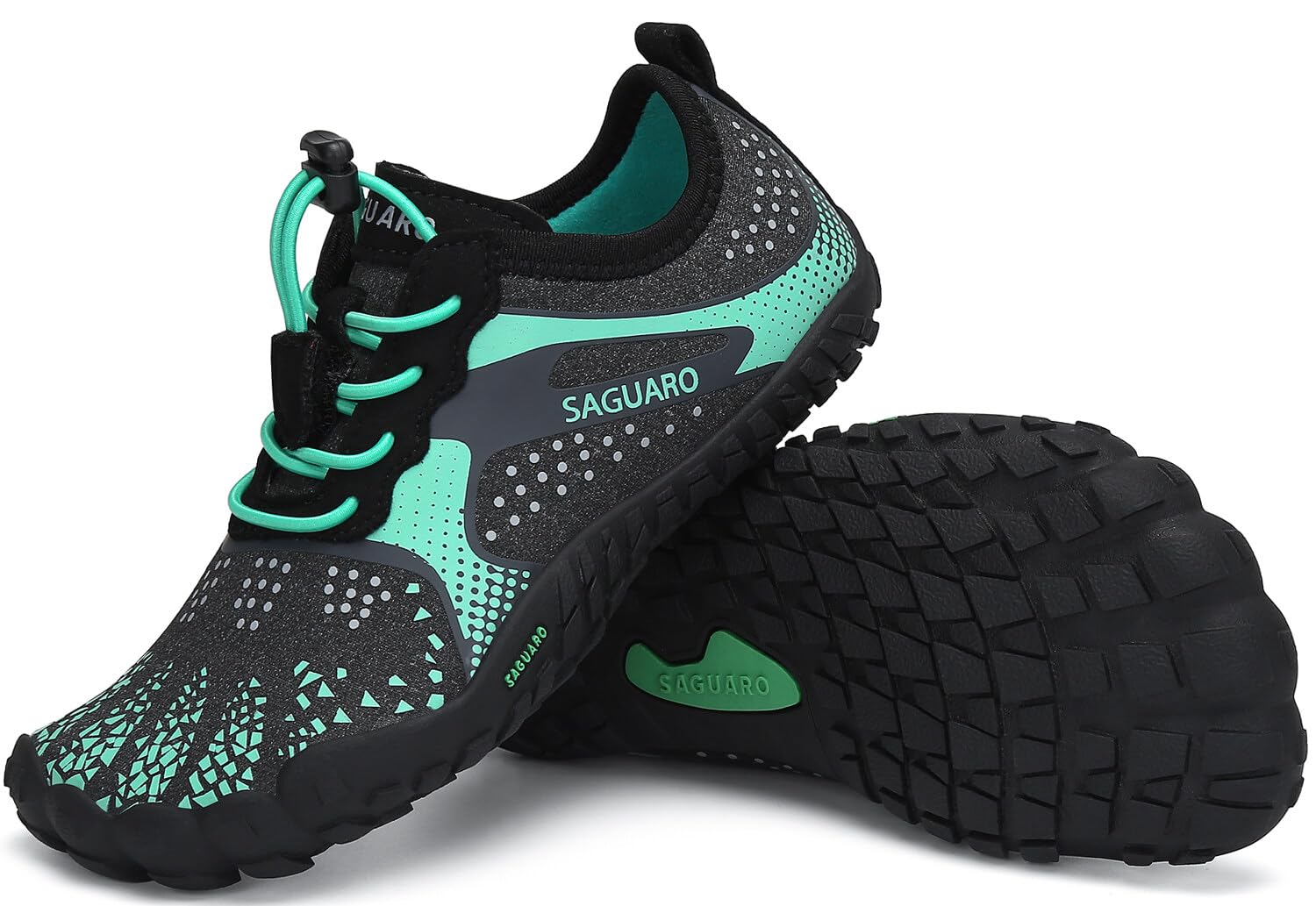 SAGUARO Barefoot Zapatillas Minimalista Comodas Zapatillas de Trail Running per Niños Niñas, Gr.26-36