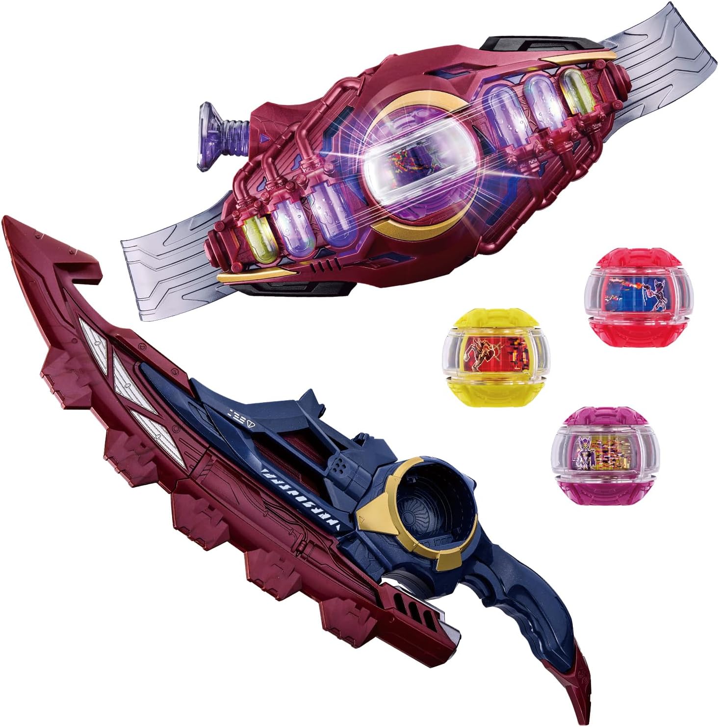 Bandai Kamen Rider Zetz DX Road Invoker & Breakcam Breaker Series