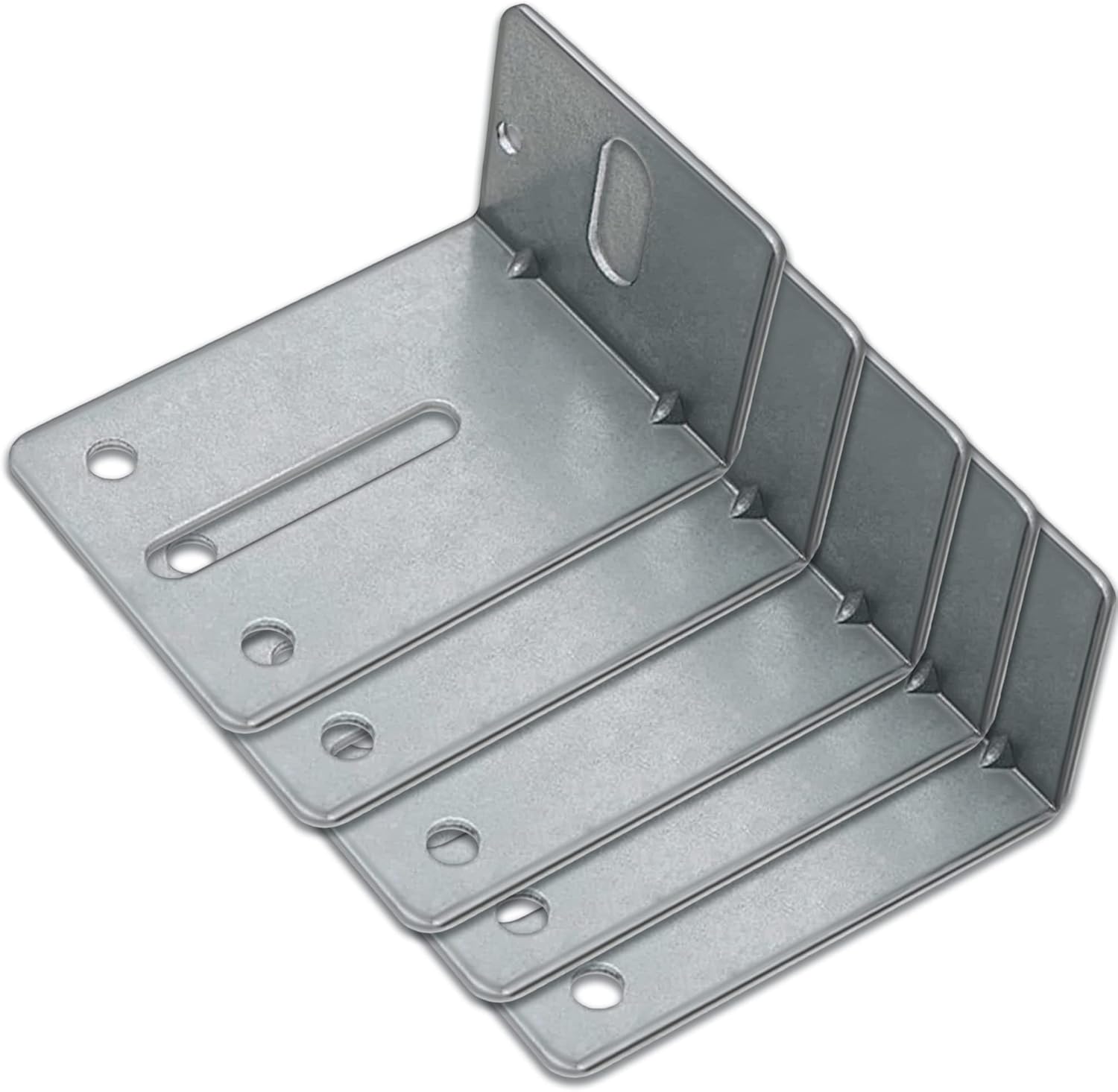 COLIBROX Garage Door Track Jamb Bracket Size J-6 PK- 4