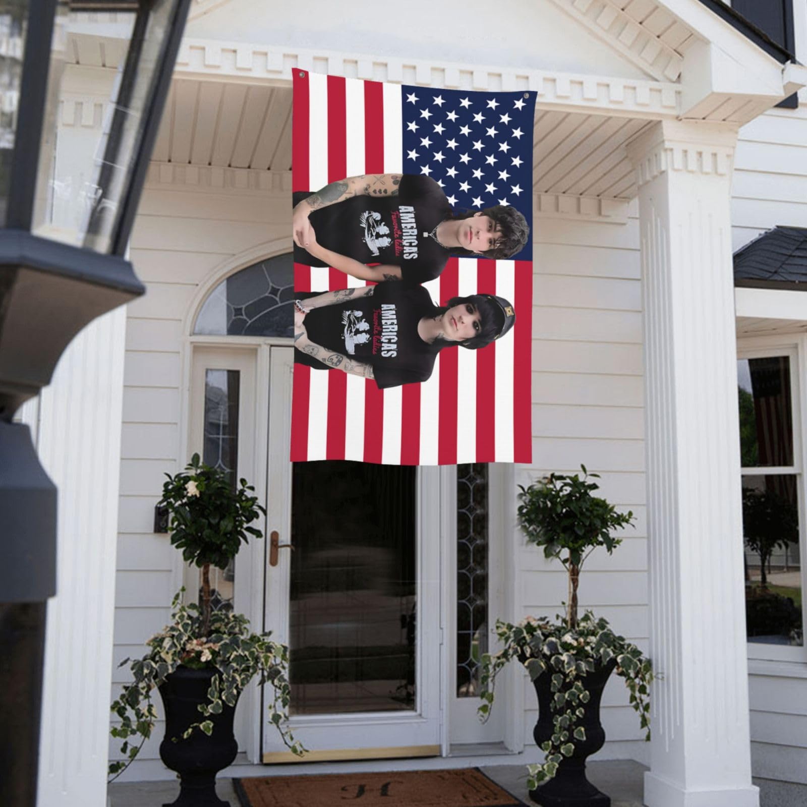 "She Belongs To The Streets" 3x5 Foot Flag - Dorm Room, Man Cave, Frat Decor With 4 Brass Grommets, Polyester - View #10