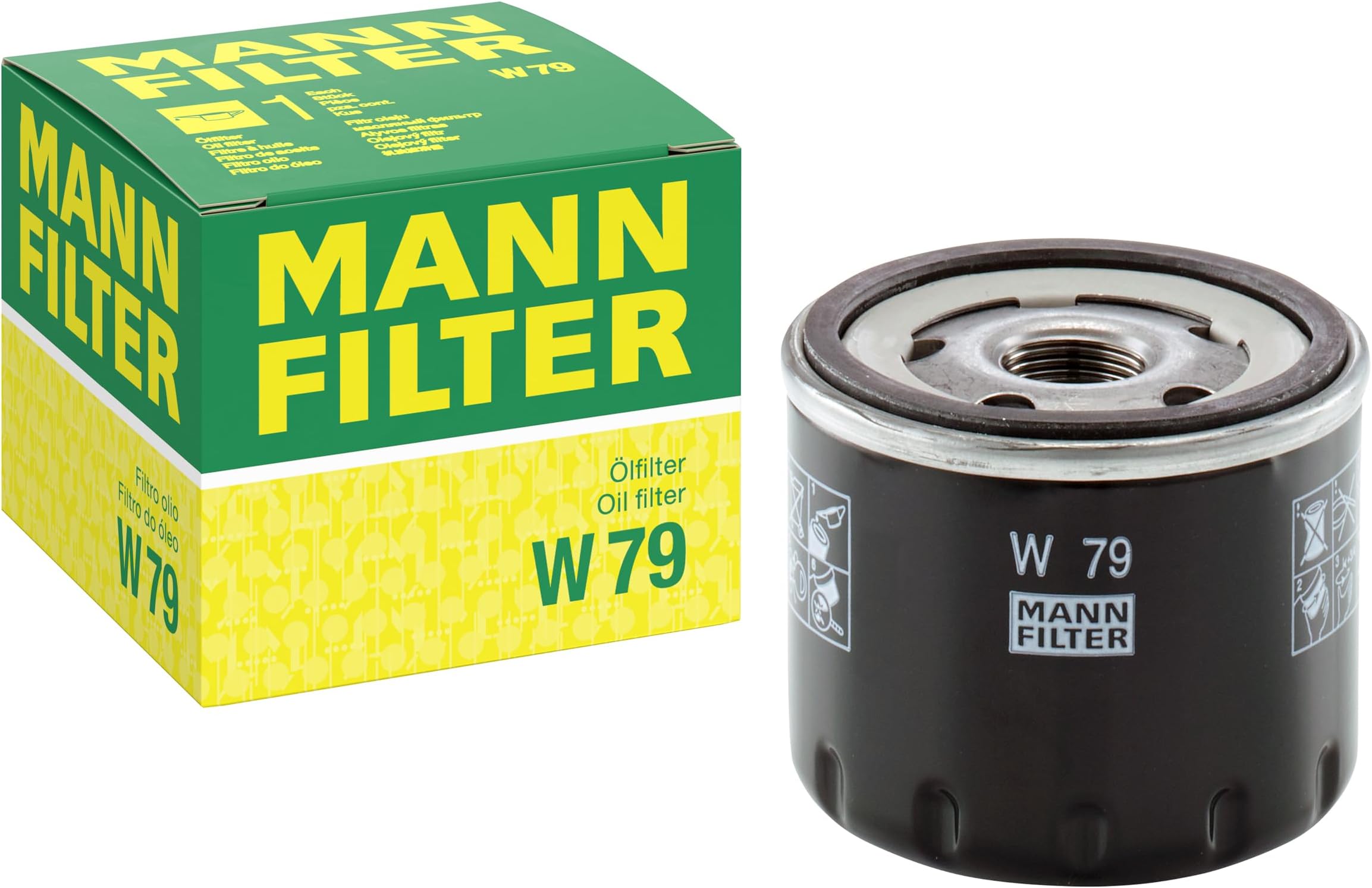 MANN-FILTER W 79 Oil Filter - for Cars + Transporters