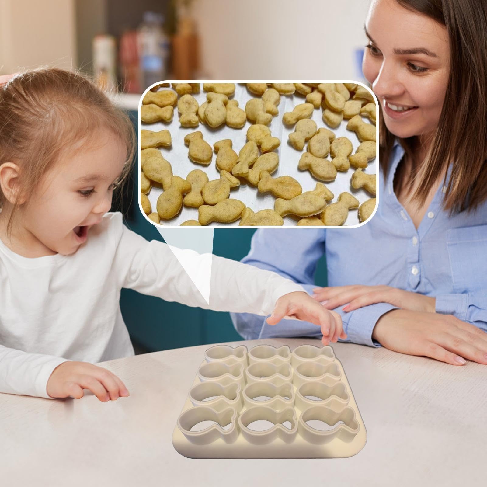Stampo per biscotti a forma di pesce – Stampo per biscotti a forma di pesce, stampo per biscotti , formine per cioccolatini
