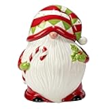 Holiday Magic Gnomes 3-D Cookie Jar, 64 oz.