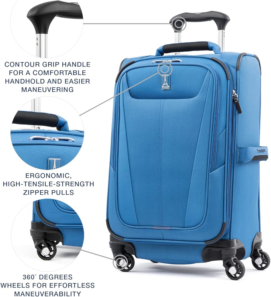 Lightweight 21 inch spinner luggage Clearance
