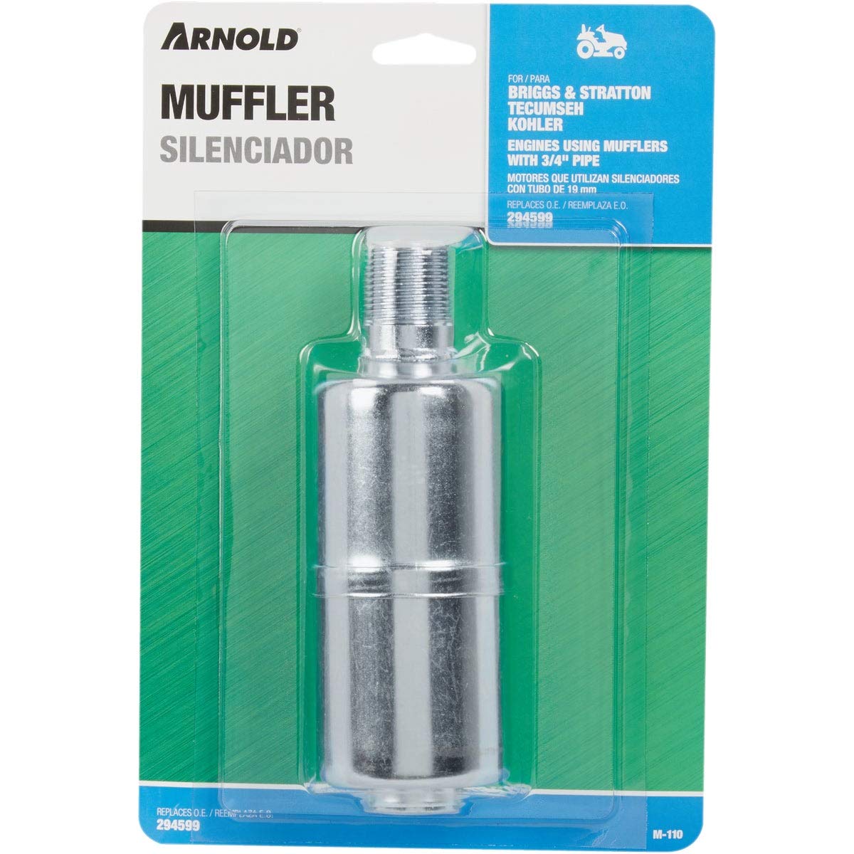 Briggs & Stratton Muffler - 4-8 HP Engines