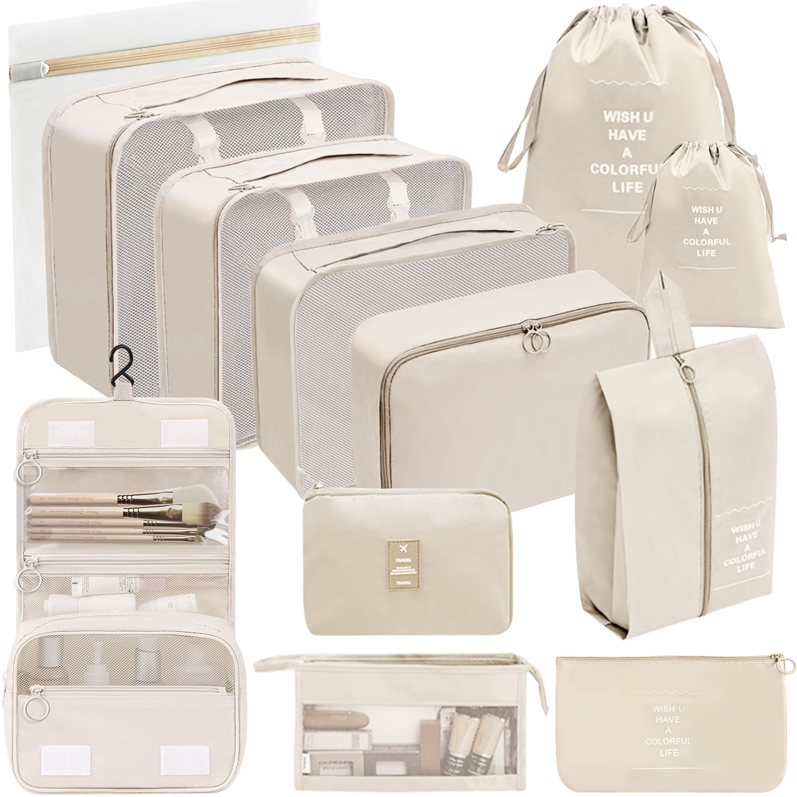 Organizer Valigia 12 Pezzi Organizer Viaggio, Salvaspazio Packing - 5