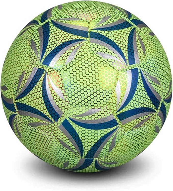 Peosevi Reflective Football, Glowing Reflective Soccer, Soccer Ball In