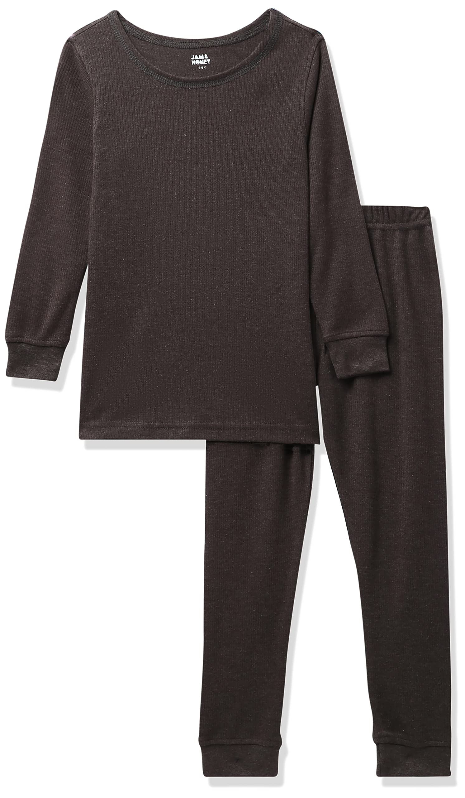 Amazon Brand - Jam & Honey Unisex-Child Kids Thermal Underwear (JH-AW21-THSET_Multi 1_10-11 Years) - Image 3 thumbnail