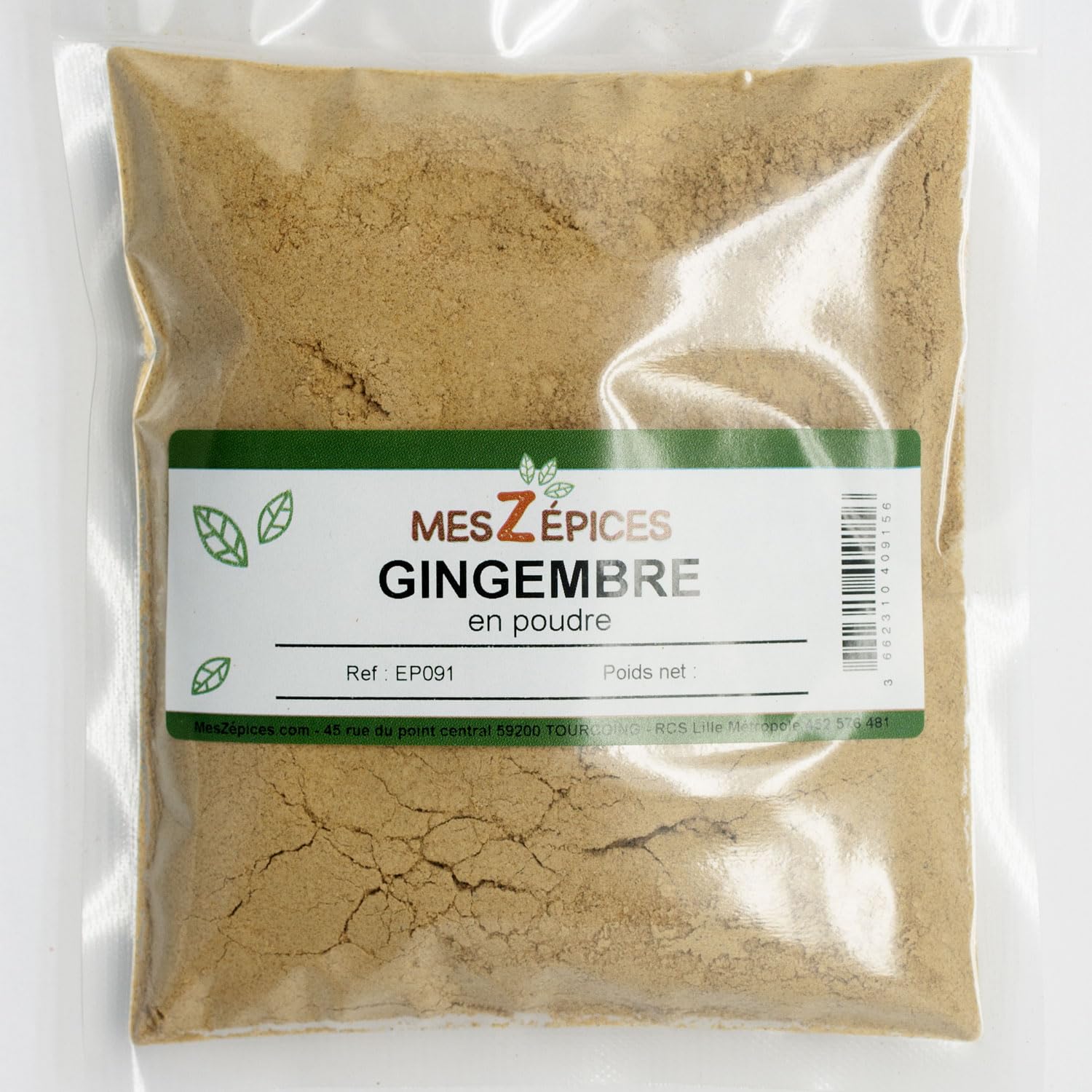 Gingembre en poudre - Sachet de 1 kg