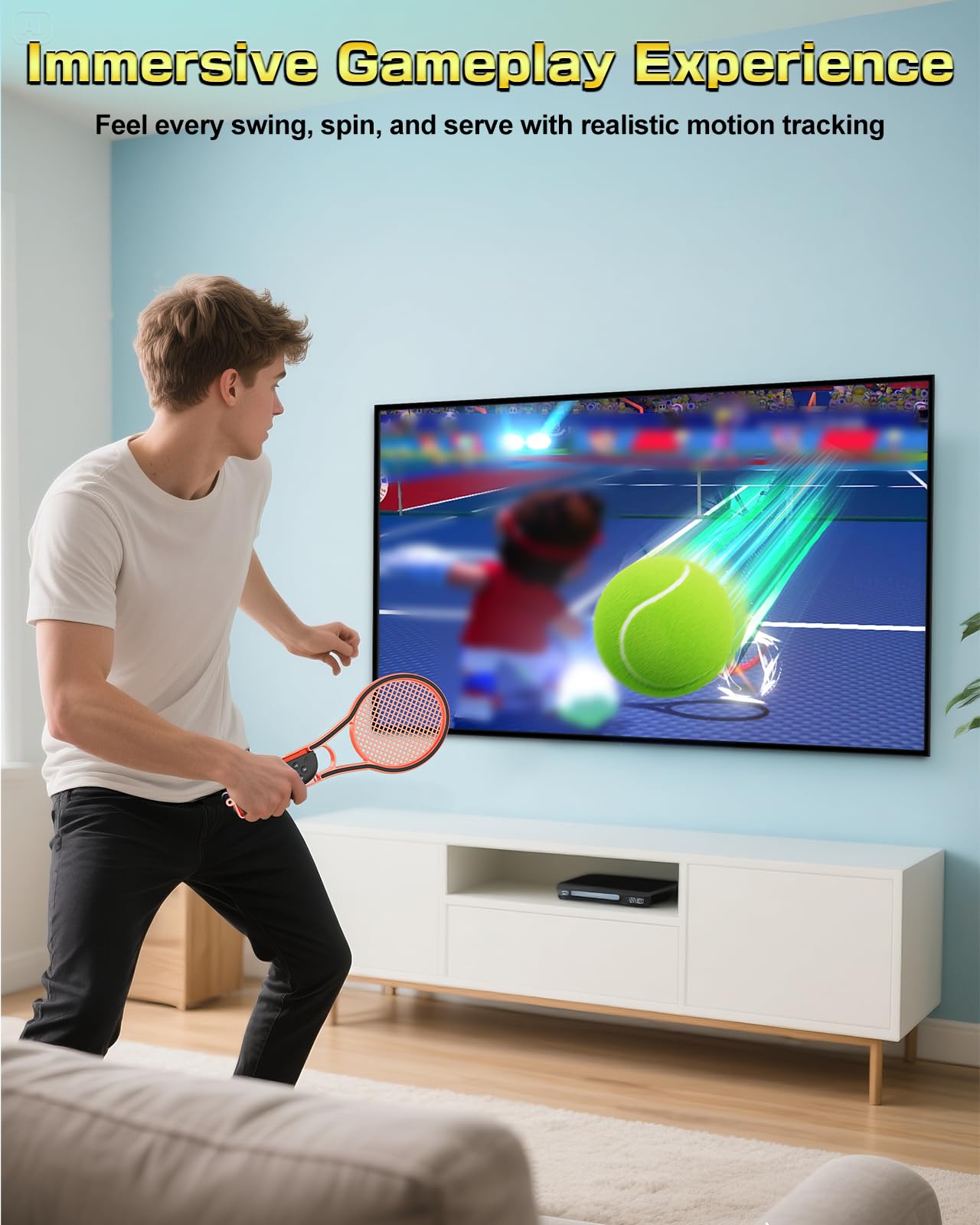 Confezione da 2 racchette da tennis per switch 2