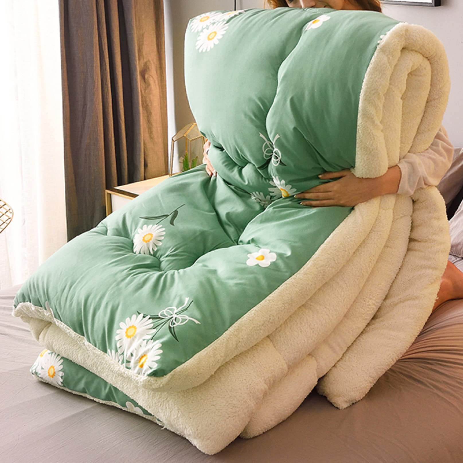 Amazon｜SCTX 毛布 ブランケット ボア ニット 厚手 ベットカバー