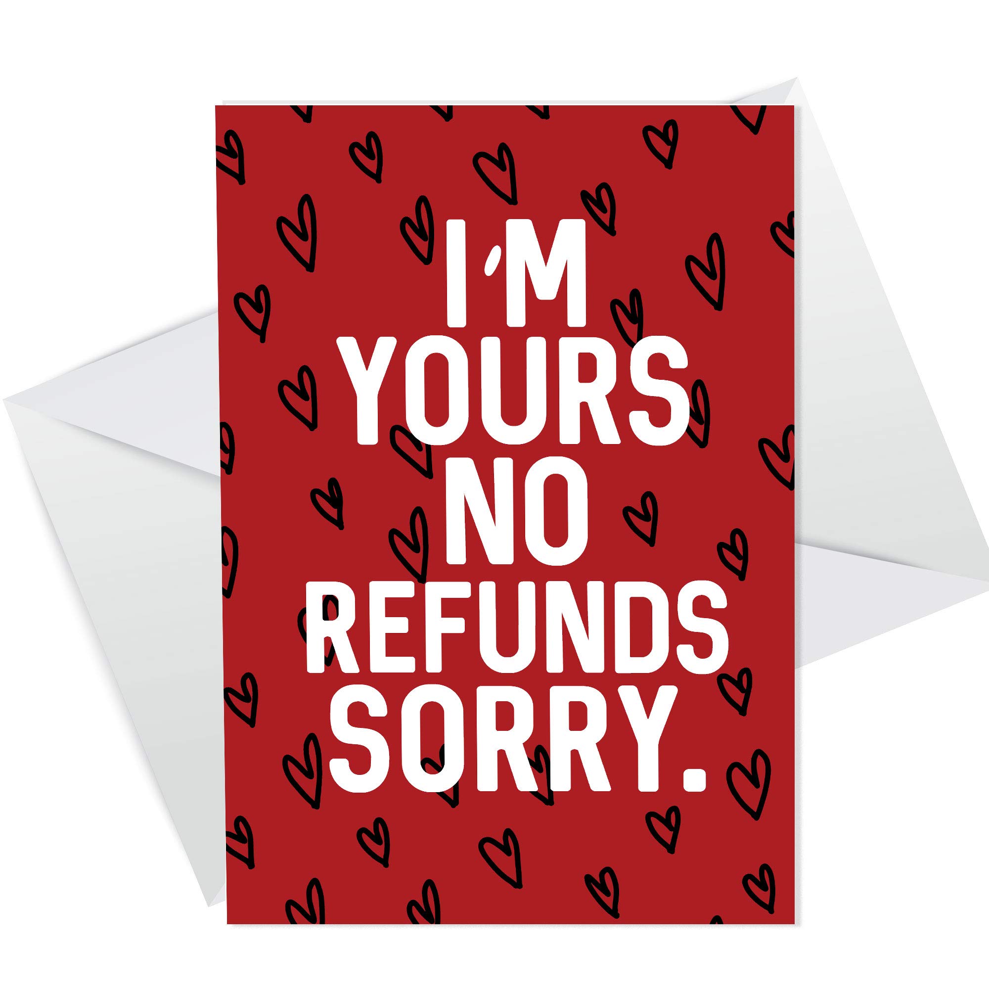 Funny Card For Him Her On Valentines Day Anniversary Husband Wife Boyfriend Card