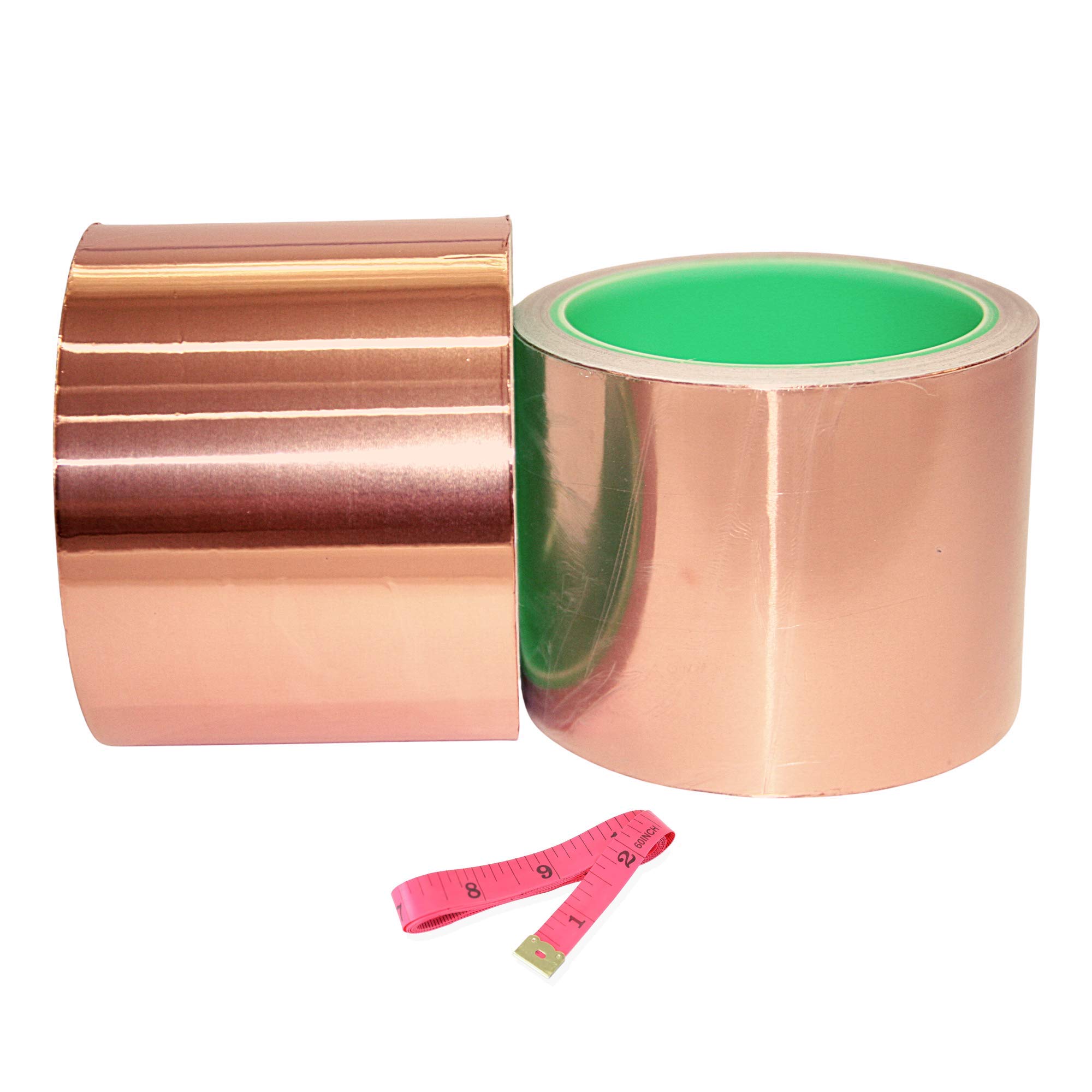 Buy Copper Foil Tape 2 PK, 3 inch X 30 FT with Conductive Adhesive for