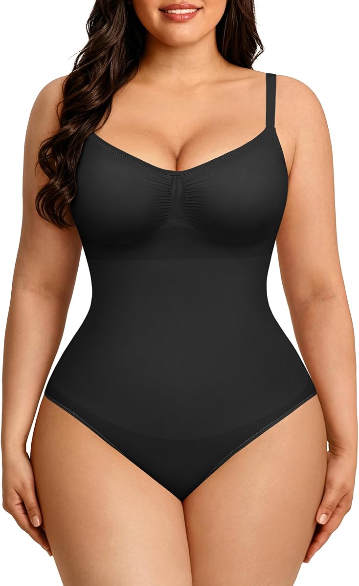 Shapewear Bodysuit Tummy Control Body Shaper for Women