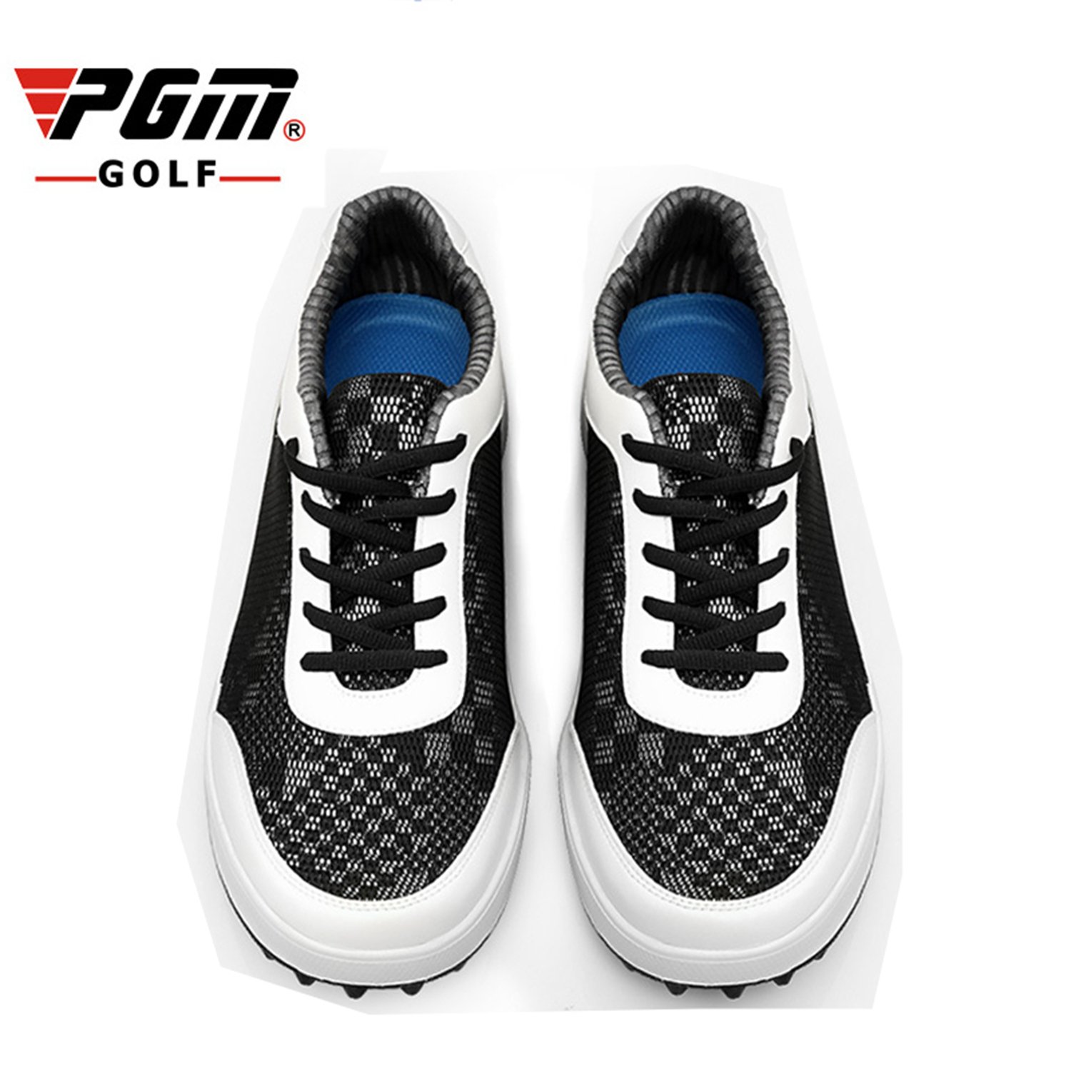 PGM Zapatos de Golf para Hombre al Aire Libre Impermeable y Antideslizante Zapatos de Golf Zapatillas Deportivas para Hombres