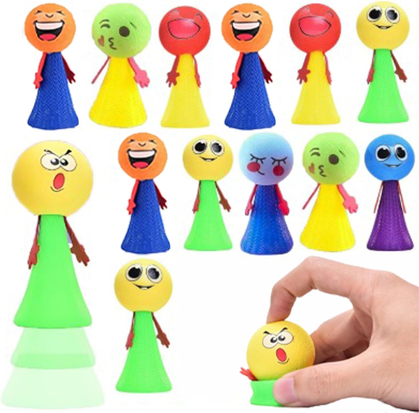SNAPTRON Birthday Return Gifts for Kids Party - 12Pcs Jumping Toys for Return...