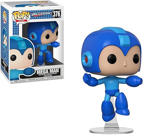 Funko Pop Games: Megaman - Figura coleccionable de Jumping Megaman, multicolor
