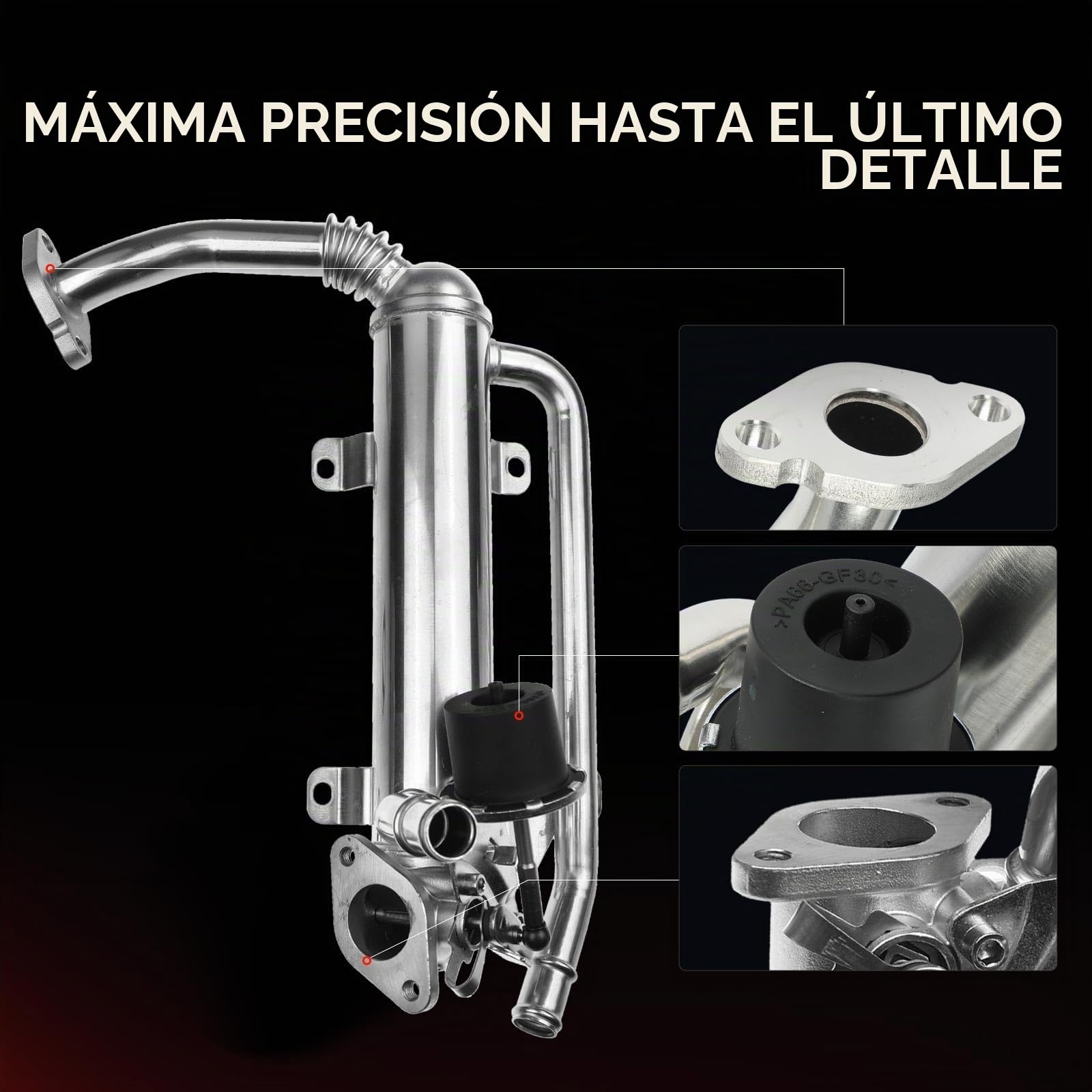 Frankberg Válvula EGR 03G131512AD | Compatible con: P.a.s.s.a.t Variante 35I 3A5, P.a.s.s.a.t Variante 3B5, Altea XL 5P5 5P8, Habitación 5J7, A3 8V1 8VK