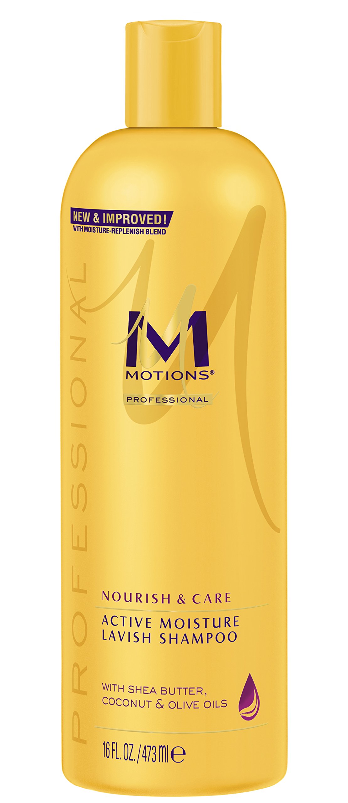 Motions Nourish & Care Lavish Shampoo by Unilever – 16 Fl Oz (Pack of 1), Model MCS16