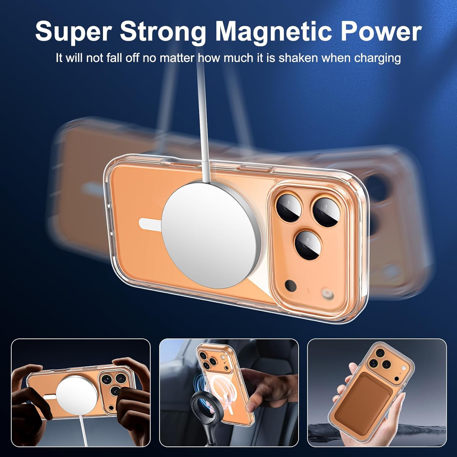 MagSafe対応iPhone17ProMax clear case Apple iPhone 17 Pro Max Clear Case with MagSafe - Walmart.com