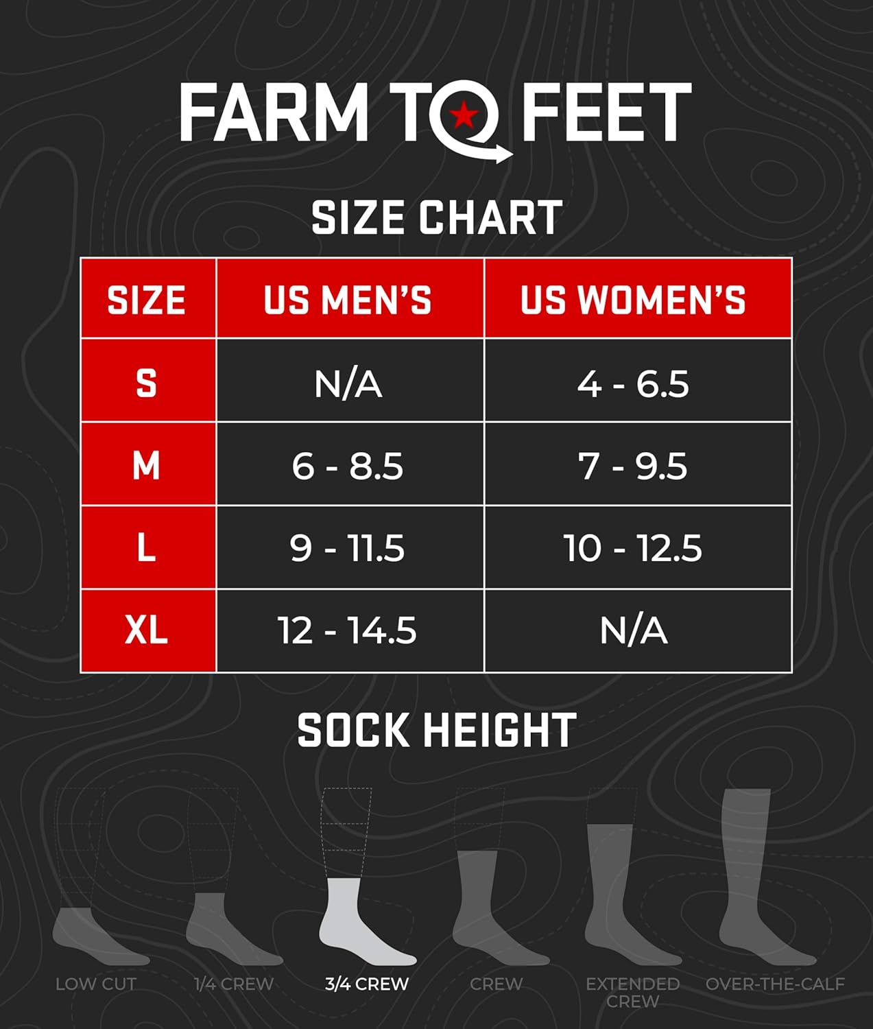 Farm to Feet Fayetteville Lightweight Technical Merino Wool Socks