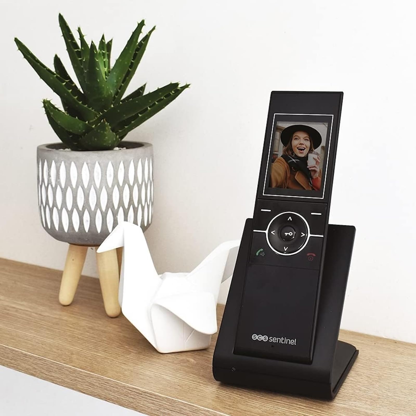 SCS Sentinel Airvisio 150 Videófono inalámbrico Video Intercom Portátil 150 m 10 H