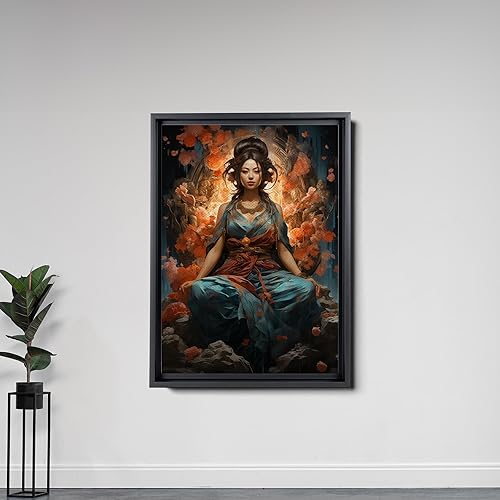 Miniatura 6 de Yoga Wall Decor, Yoga Wall Art, Buda Canvas Art, Buda Decor, Buda Canvas Print, Luxury Framed Wall Decor, Canvas, Home Decor