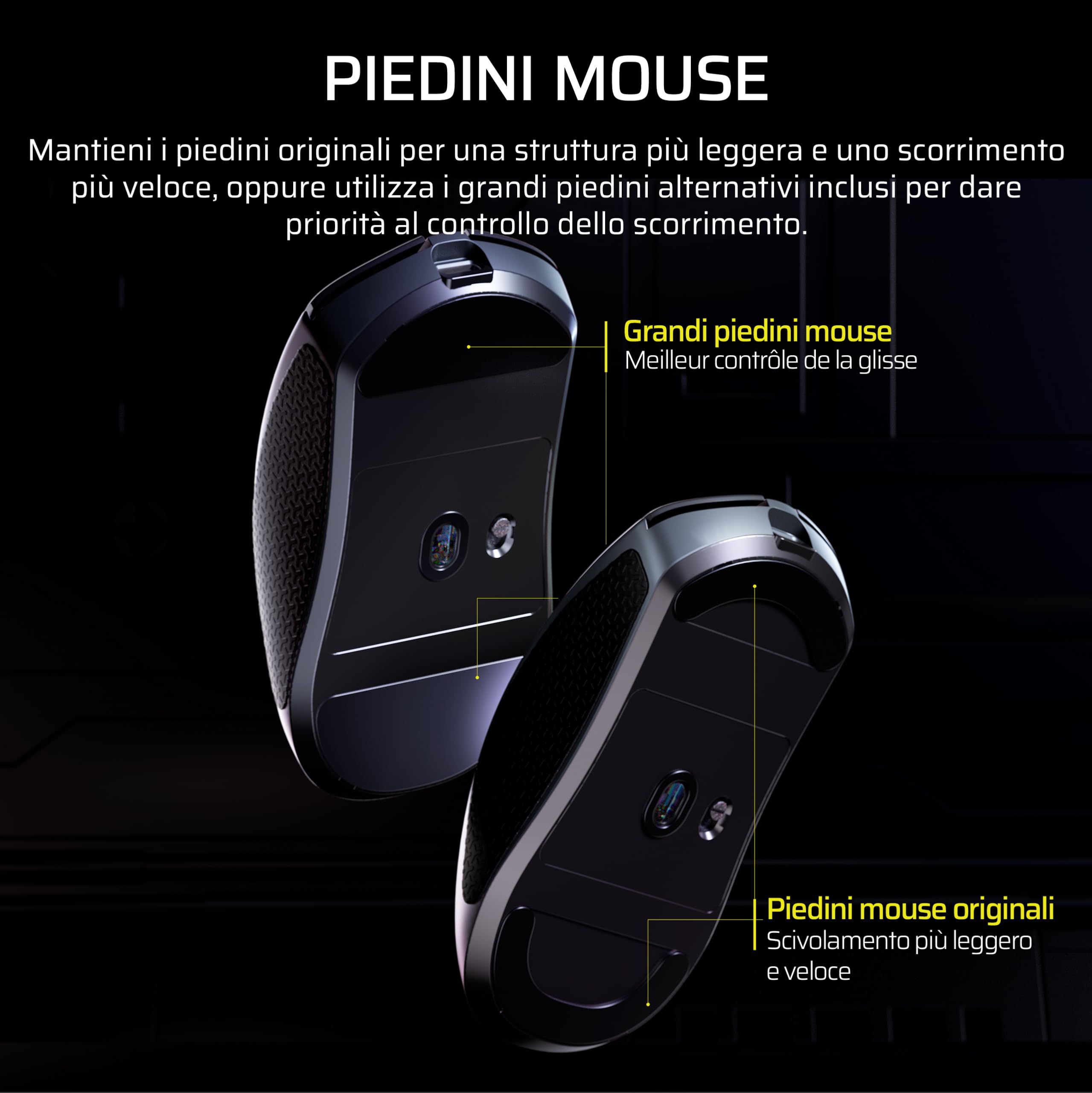 Corsair SABRE v2 PRO Ultraleggero Wireless FPS Mouse Gaming – Nero | 33.000 DPI, 36g di Peso, 8.000Hz Hyper-Polling, Interruttori Meccanici, Fino a 70 Ore di Durata della Batteria Wireless
