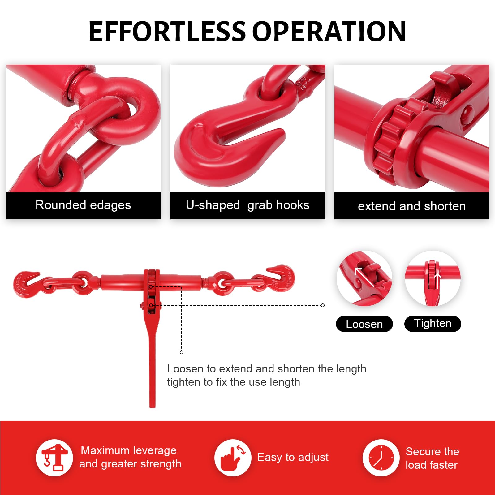 FAHKNS Load Binders - Secure Heavy Loads -3 FAHKNS Load Binders - Secure Heavy Loads -3