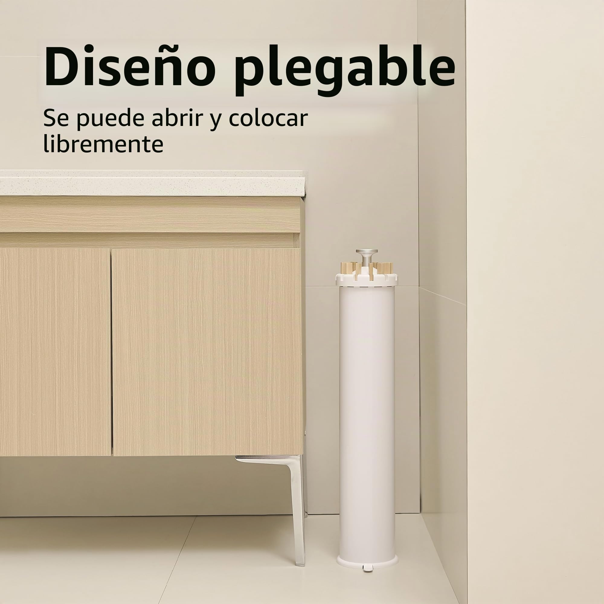 JOOM Tendedero Plegable Madera 4 Patas 12 Barras 20kg Balcón Exterior | Tendedero plegable madera 4 patas 12 barras 20kg, portátil balcón dormitorio exterior interior, sin herramientas