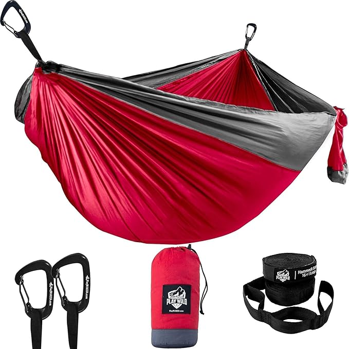 Double Hammock for Camping, Travel and Hiking 2 Person