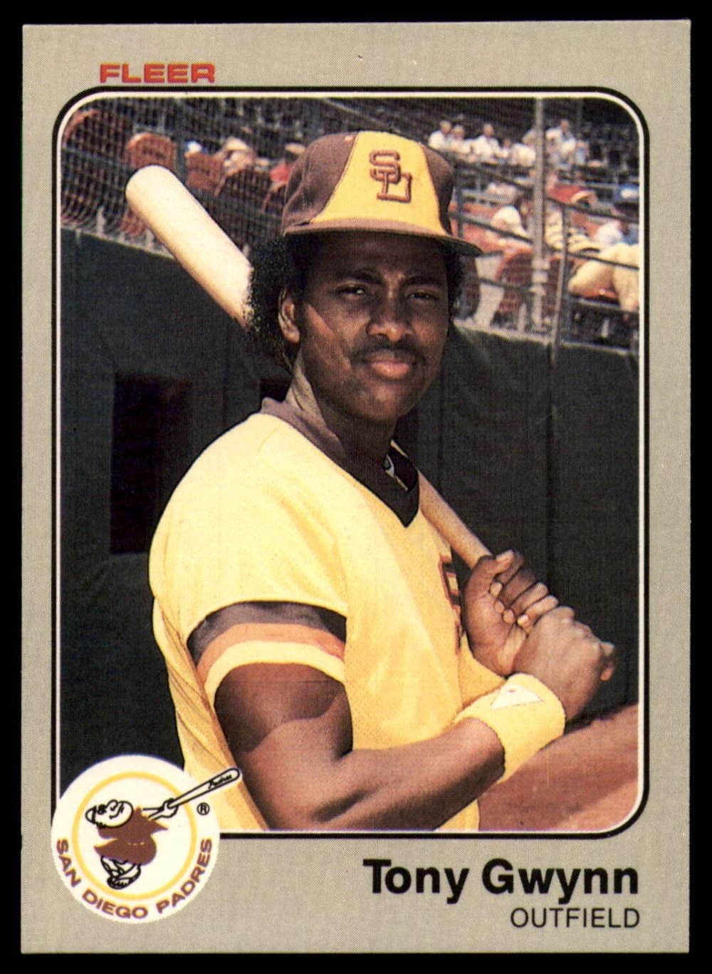Baseball MLB 1983 Fleer #360 Tony Gwynn RC Padres